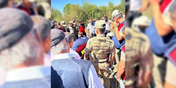 Murat Nehri'ne giren Baran boğuldu