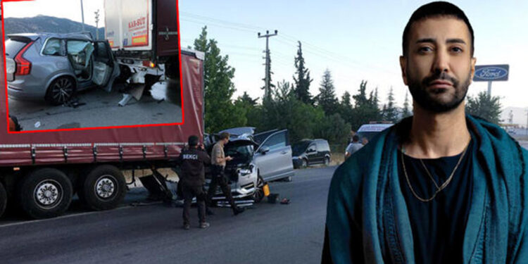 Şarkıcı Tan Taşçı trafik kazasında yaralandı