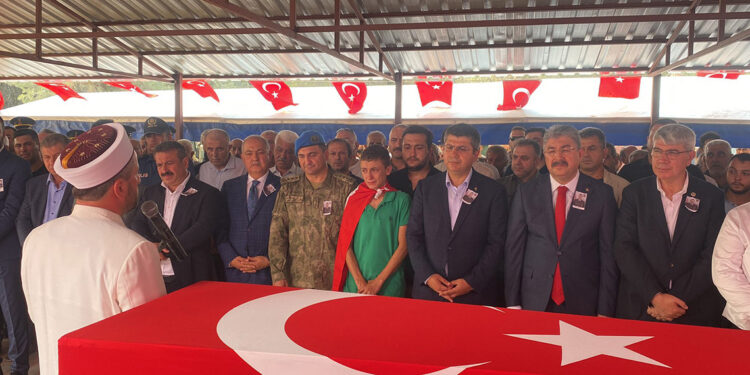 Şehit Uzman Çavuş Taner Torun, defnedildi