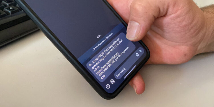 Şimdi de 'Cezanızı ödeyin' mesajıyla dolandırıyorlar