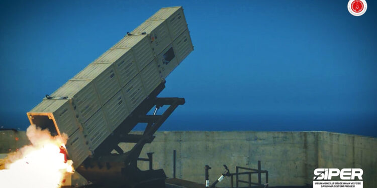 Siper-2 Sistemi'nin ilk atış testi başarıyla gerçekleştirildi 