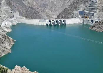 Yusufeli barajı'nda su miktarı 1,5 milyar metreküpe ulaştı