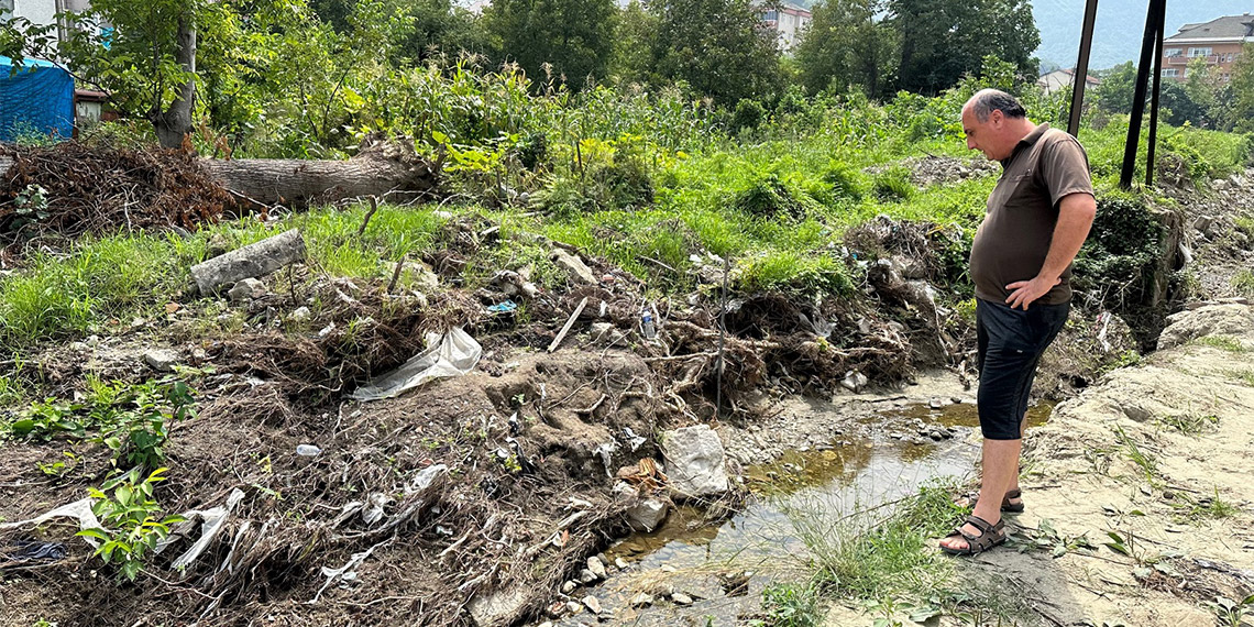 Antik su kanalında tarihi objeler ortaya çıktı