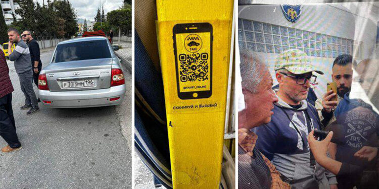 Yabancı plakalı araçlarla kaçak taksicilik