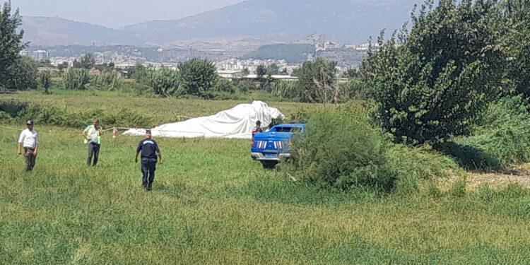Aydın'da eğitim uçağı düştü