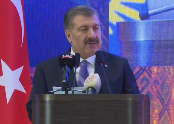 Bakan Koca, TDT Sağlık Bakanları toplantısına katıldı