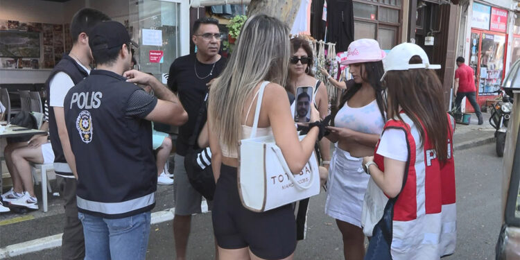 Büyükada'da kaçak göçmen denetimi