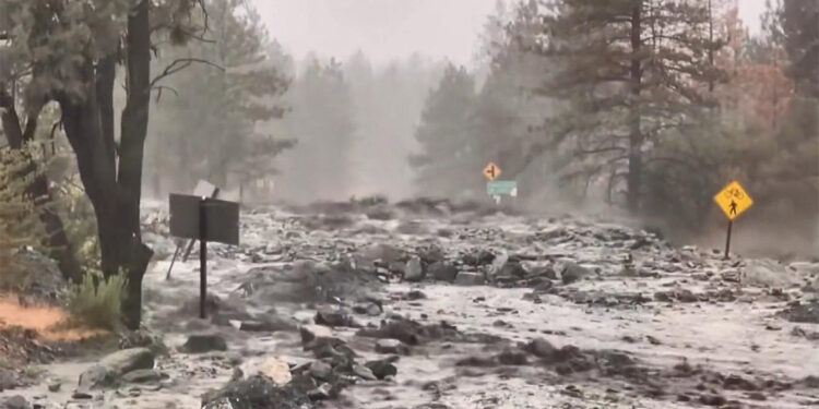 Hilary Kasırgası Kaliforniya'da etkisini göstermeye başladı