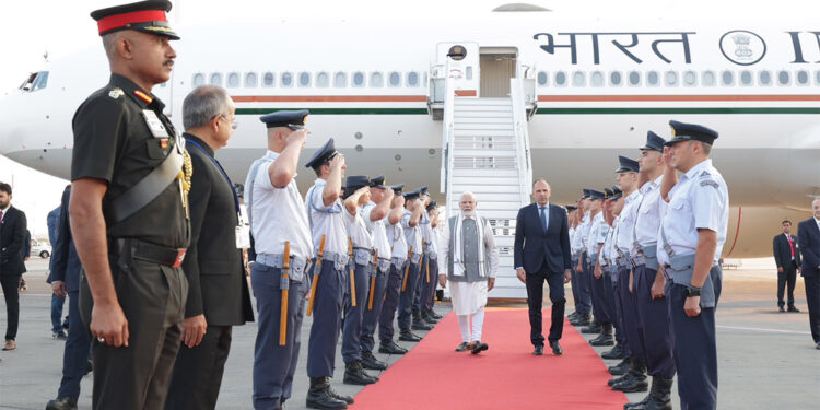 Hindistan Başbakanı Narendra Modi Yunanistan'da