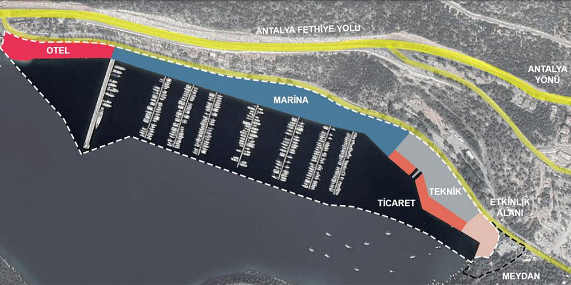 Kaş Yat Limanı'na AVM ve otel projesi reddedildi