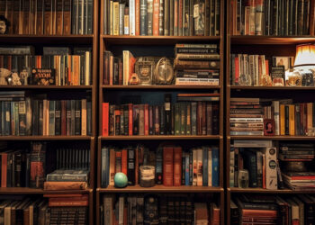 Tozlu rafların arasında!