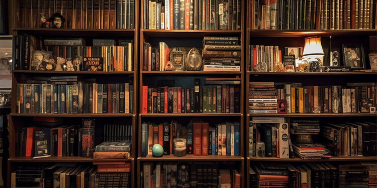 Tozlu rafların arasında!