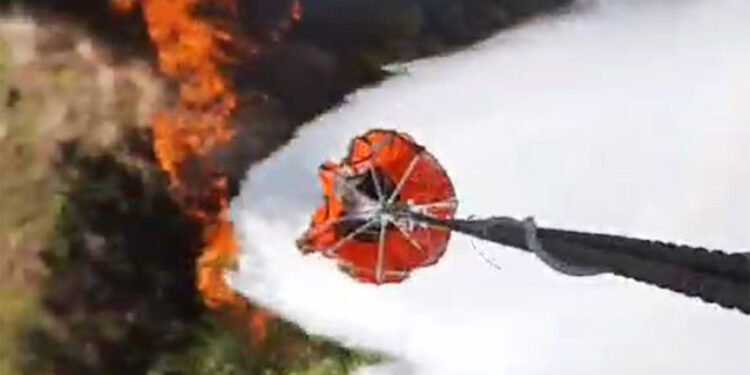 Yatağan'da orman yangını çıktı