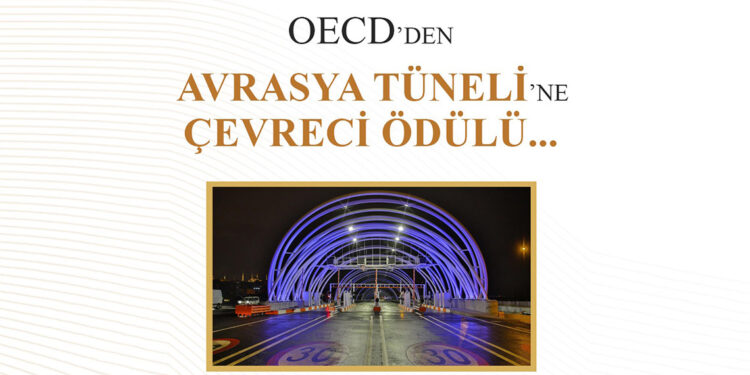 Avrasya Tüneli'ne çevreci ödülü