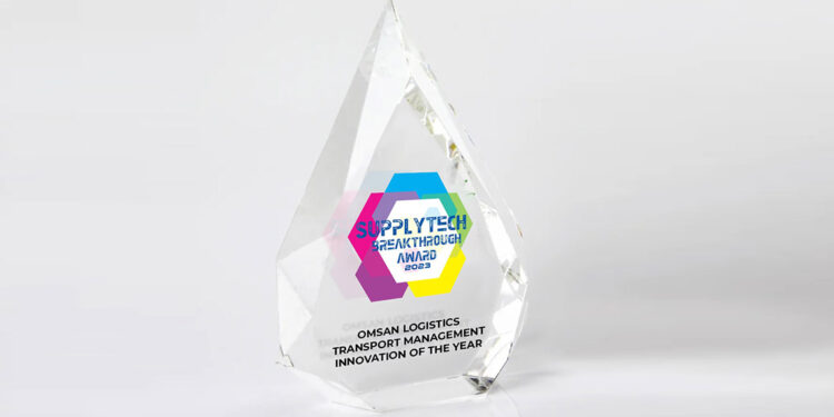 Omsan Logistics SupplyTech Breakthrough Awards'ta ödül aldı