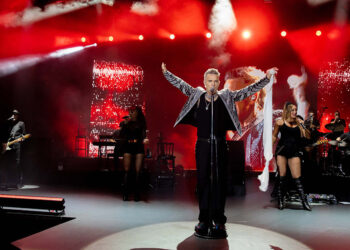 Robbie Williams Bodrum'da sahne aldı