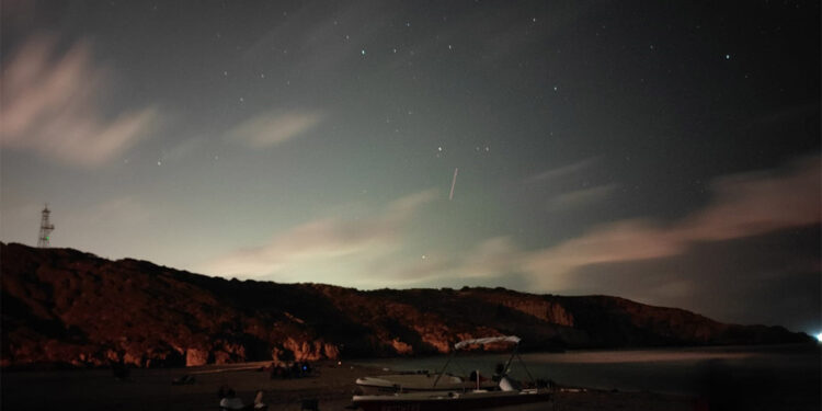 Sarıyer'de Perseid meteor yağmuru için Meteorfest'23 etkinliği düzenlendi