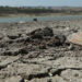 Sazlıdere Barajı kurudu; Deniz kabukları gün yüzüne çıktı