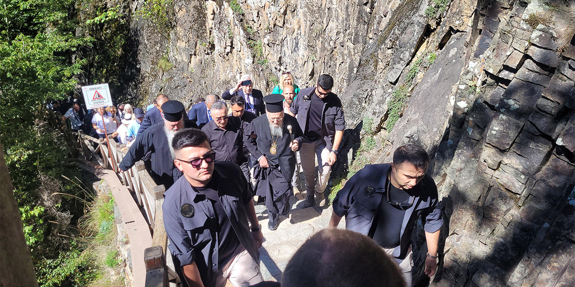 Sümela Manastırı'nda 10'uncu ayin