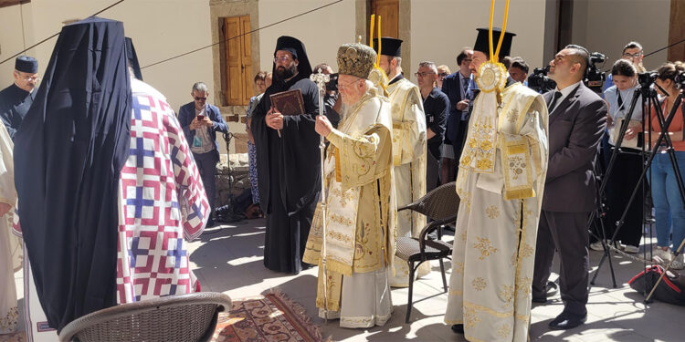 Sümela Manastırı'nda 10'uncu ayin