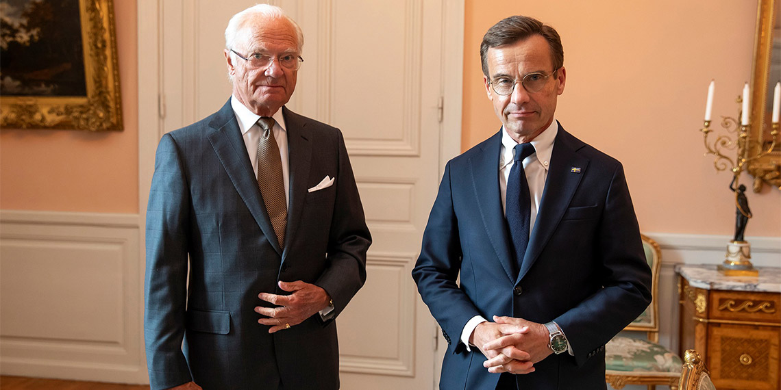 Volodimir Zelenski ve Olena Zelenska İsveç'te