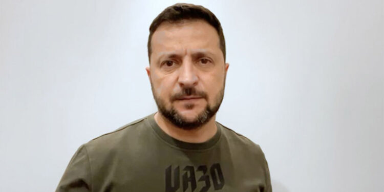 Volodimir Zelenski Hollanda'da