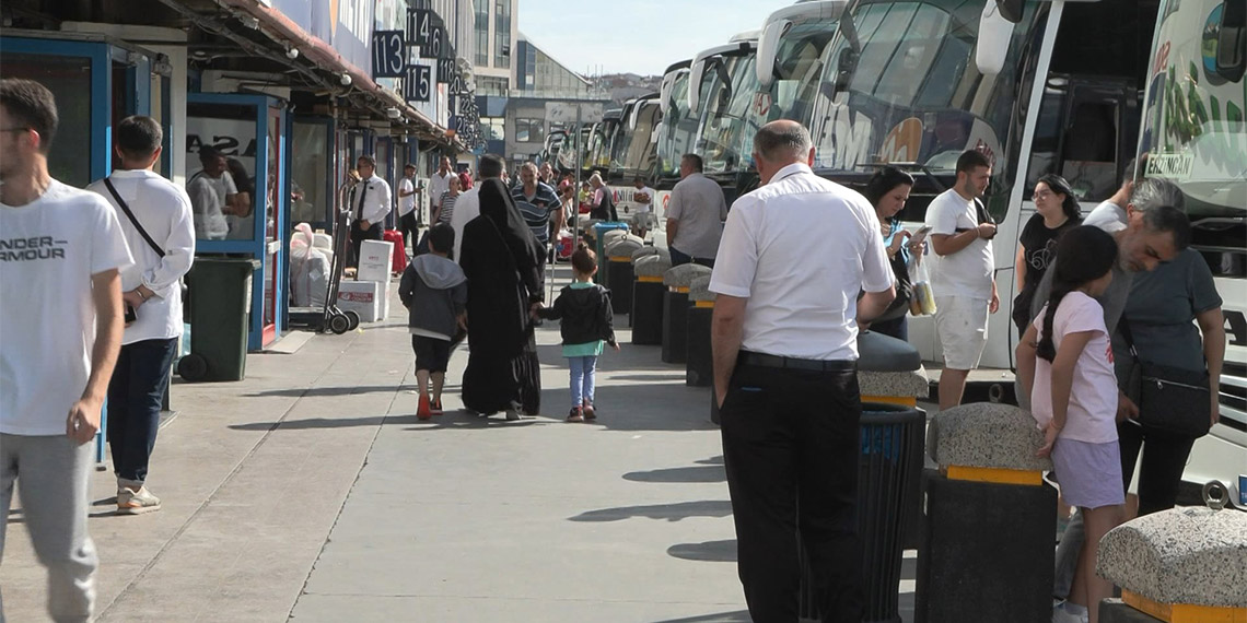 15 Temmuz Demokrasi Otogarı'nda okula dönüş hareketliliği