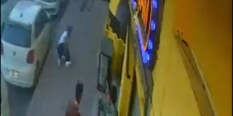 AK Parti İl Başkanı'nın oğlunun vurulma anı kamerada