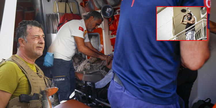 Annesini rehin alıp bacağından vuruldu; hastanede öldü