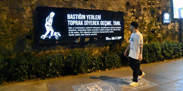 Beşiktaş Belediyesi'nden 'Bastığın Yer Zafer' projesi 