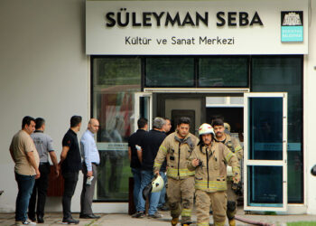 Beşiktaş Süleyman Seba Kültür Merkezi'nde yangın