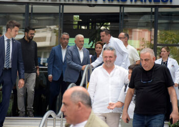 Binali Yıldırım Sabancı çiftini ziyaret etti