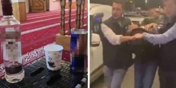 Camide alkol şişesi paylaşımında şüphelinin ifadesi ortaya çıktı