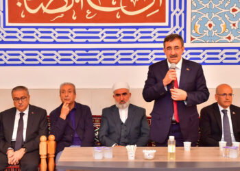 Cevdet Yılmaz ile Mehmet Şimşek Diyarbakır'da