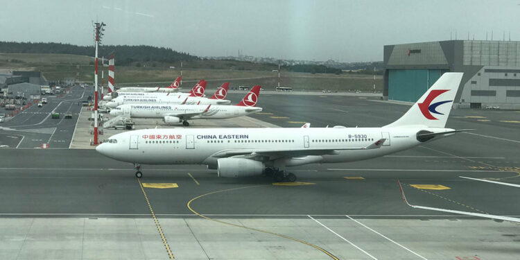 China Eastern Airlines İstanbul Havalimanı seferlerine başladı
