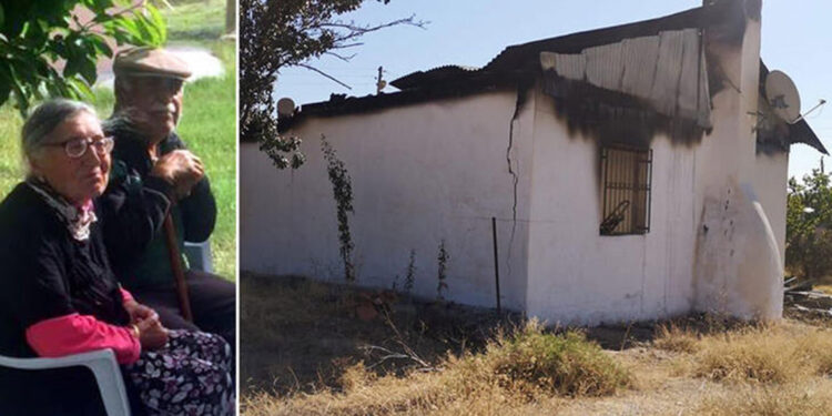 Çift, evlerinde çıkan yangında hayatını kaybetti