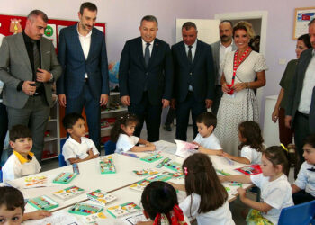 Çocuklar Gülsün Derneği'nin Kilis'te yaptırdığı anaokulu açıldı