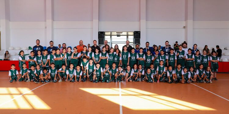 Çocuklara özel geleneksel basketbol kampı düzenlendi