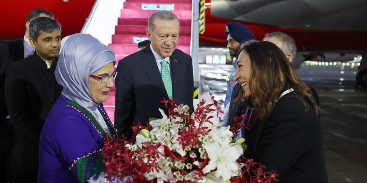 Cumhurbaşkanı Erdoğan Hindistan'da