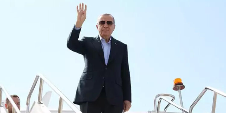 Cumhurbaşkanı Erdoğan Nahçıvan'a gitti