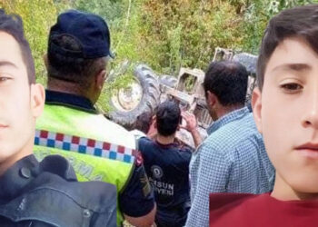 Devrilen traktörün altında kalan Görkem ile Emirhan öldü