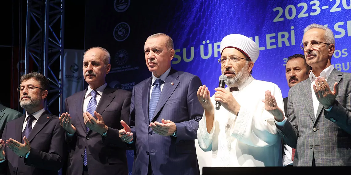 Erdogan 2023 2024 av sezonunun acilisina katildire - politika - haberton