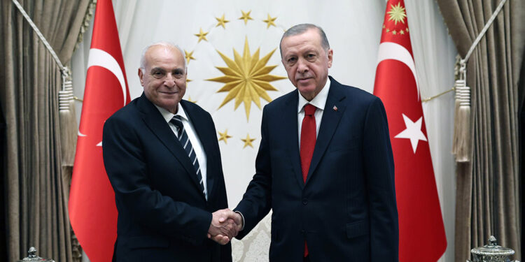 Erdoğan, Cezayir Dışişleri Bakanı Attaf'ı kabul etti