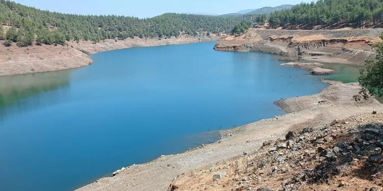 Gaziantep'teki göletlerde kuraklık alarmı