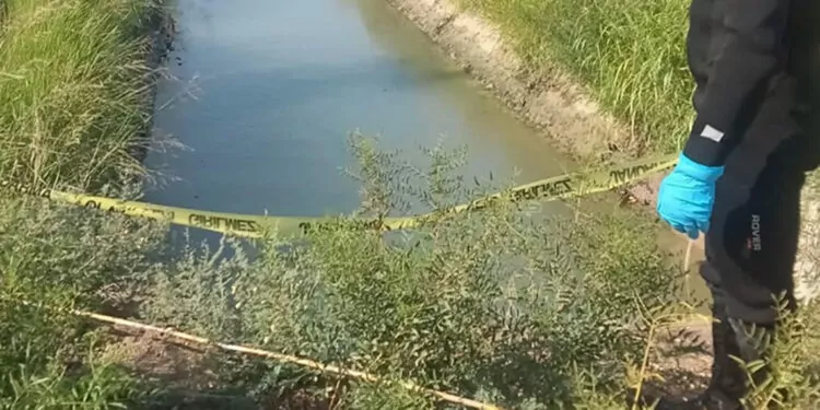 Hatay'da, sulama kanalında erkek cesedi bulundu