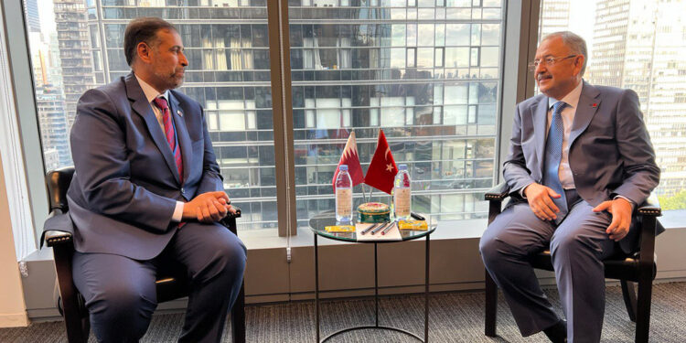 Katar ile iş birliği içerisinde çalışmaya devam edeceğiz