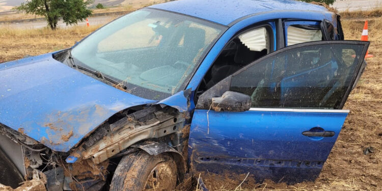 Kırıkkale'de otomobil tarlaya devrildi: 1 ölü, 4 yaralı