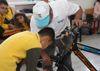 Konya’da okullarda bisiklet tamir ve bakım eğitimi verildi