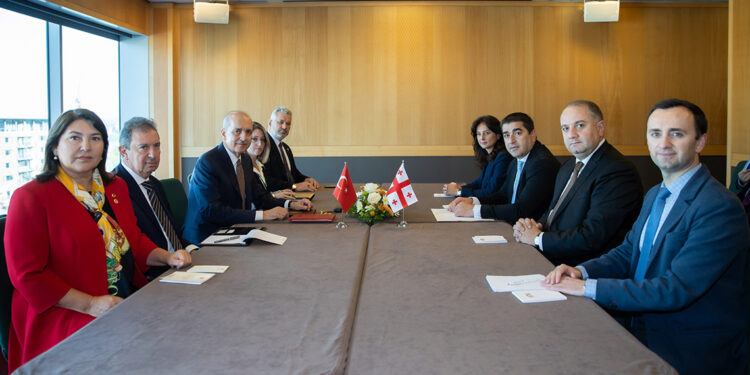 Kurtulmuş Gürcistan ve Estonyalı mevkidaşlarıyla görüştü