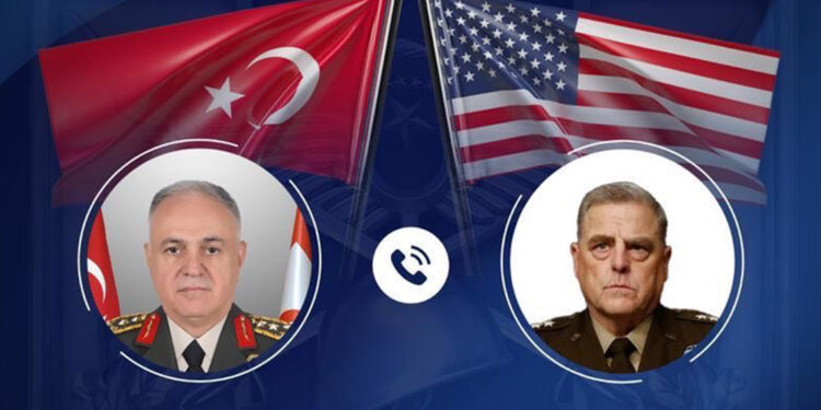 Metin Gürak, ABD Genelkurmay Başkanı ile görüştü